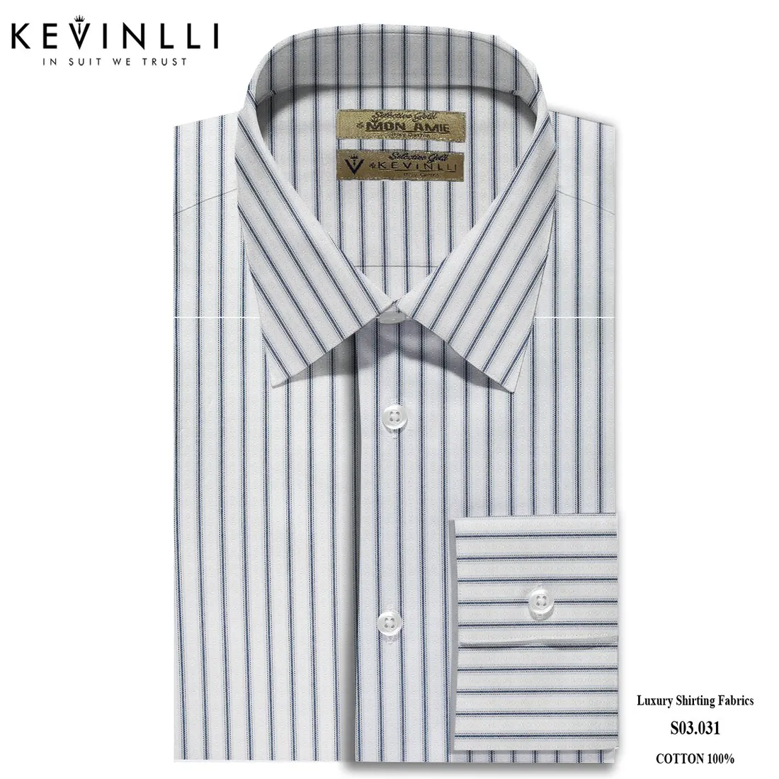 Sơ mi nam S03 · 100% cotton · 88 — 1/1