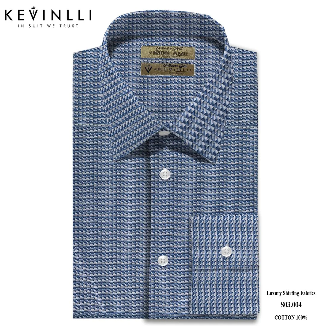 Sơ mi nam S03 · 100% cotton — 1/1