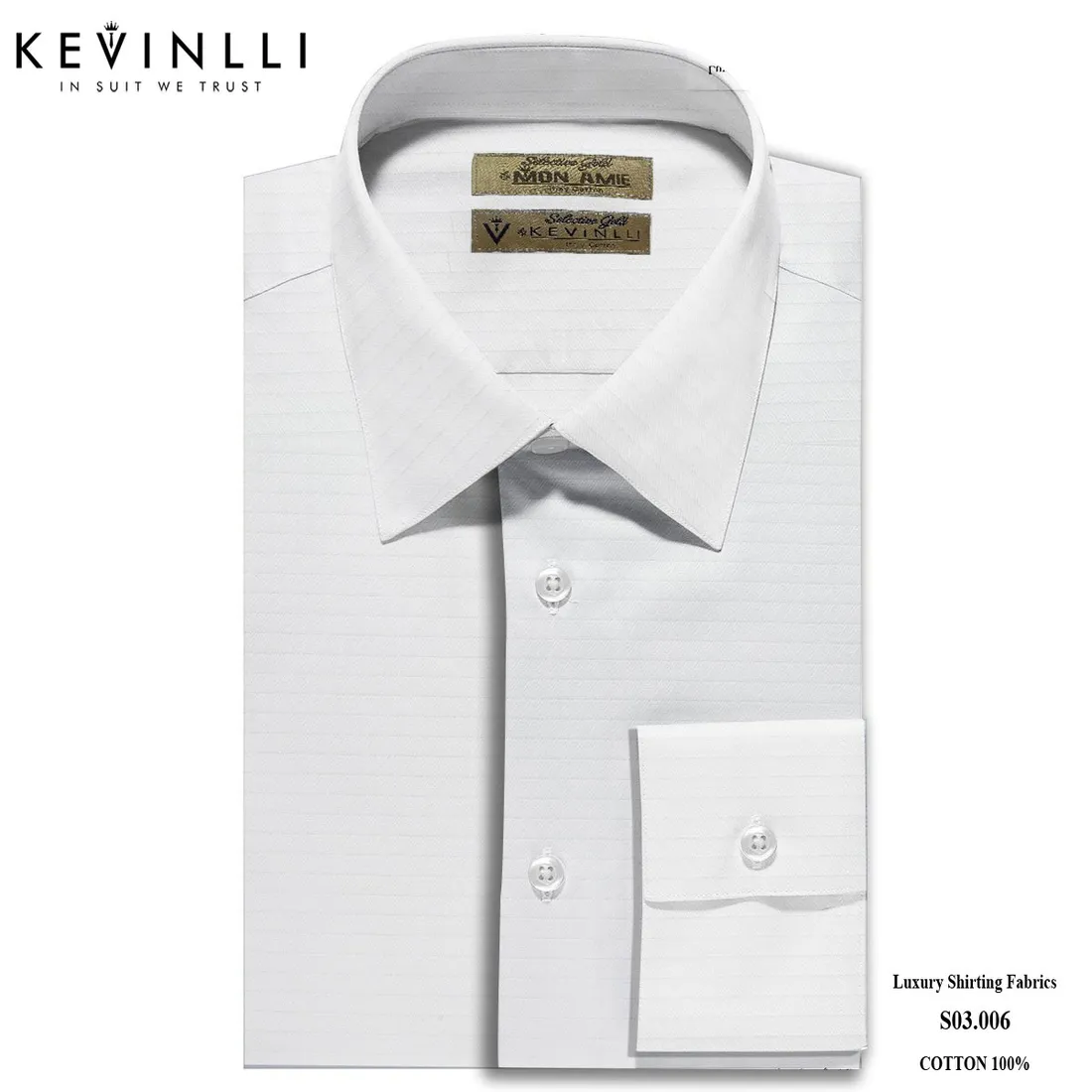 Sơ mi nam S03 · 100% cotton — 1/1