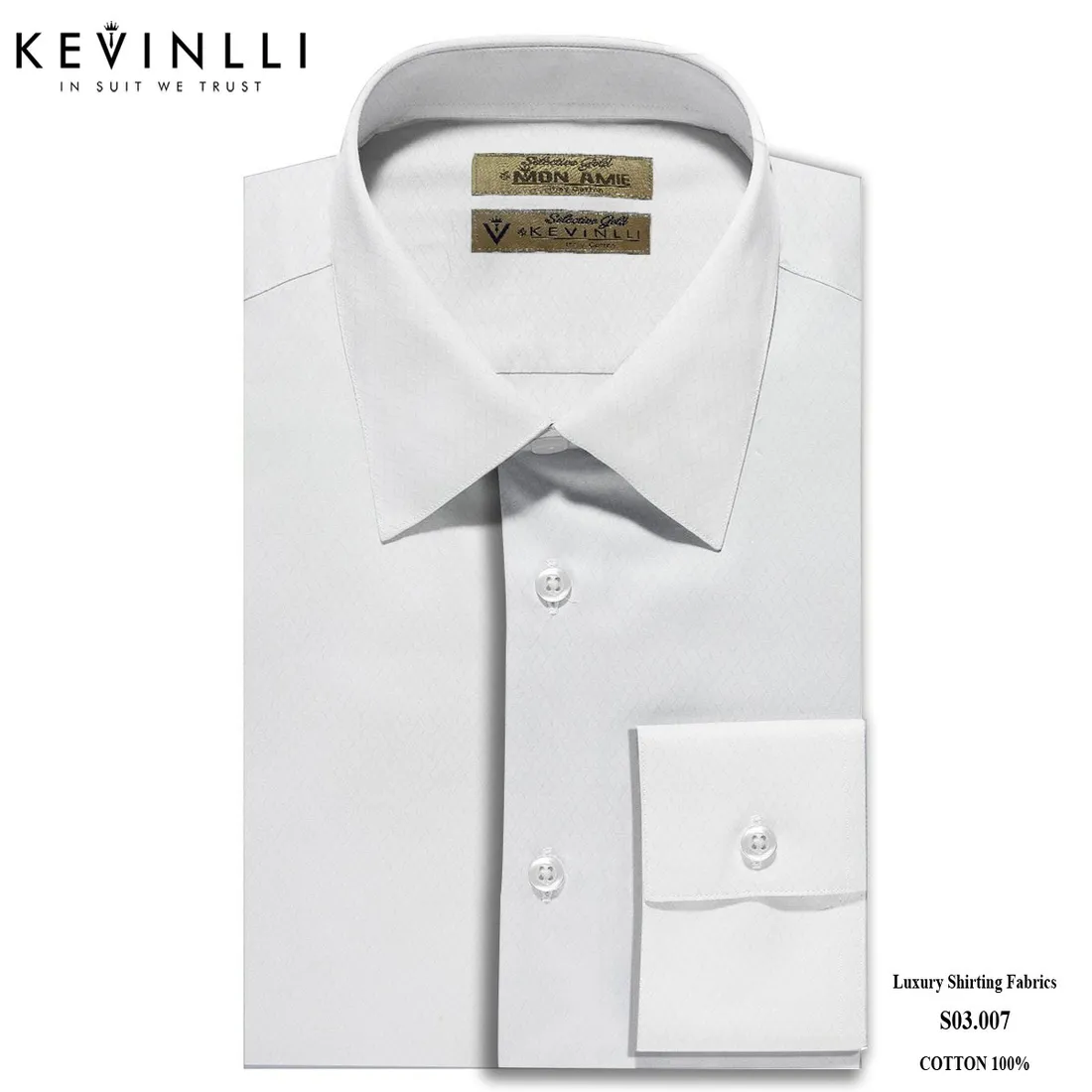Sơ mi nam S03 · 100% cotton — 1/1