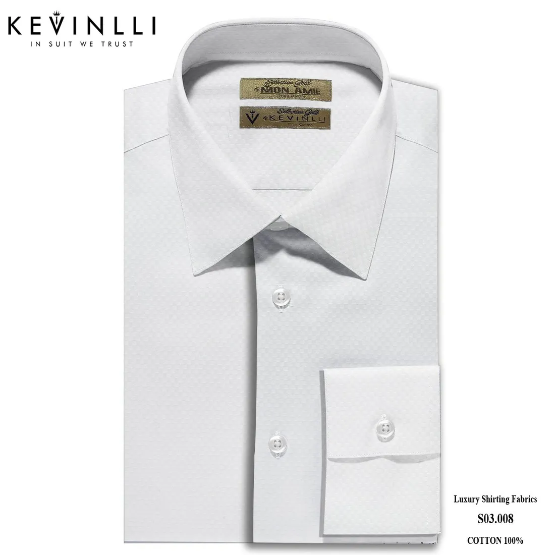 Sơ mi nam S03 · 100% cotton — 1/1