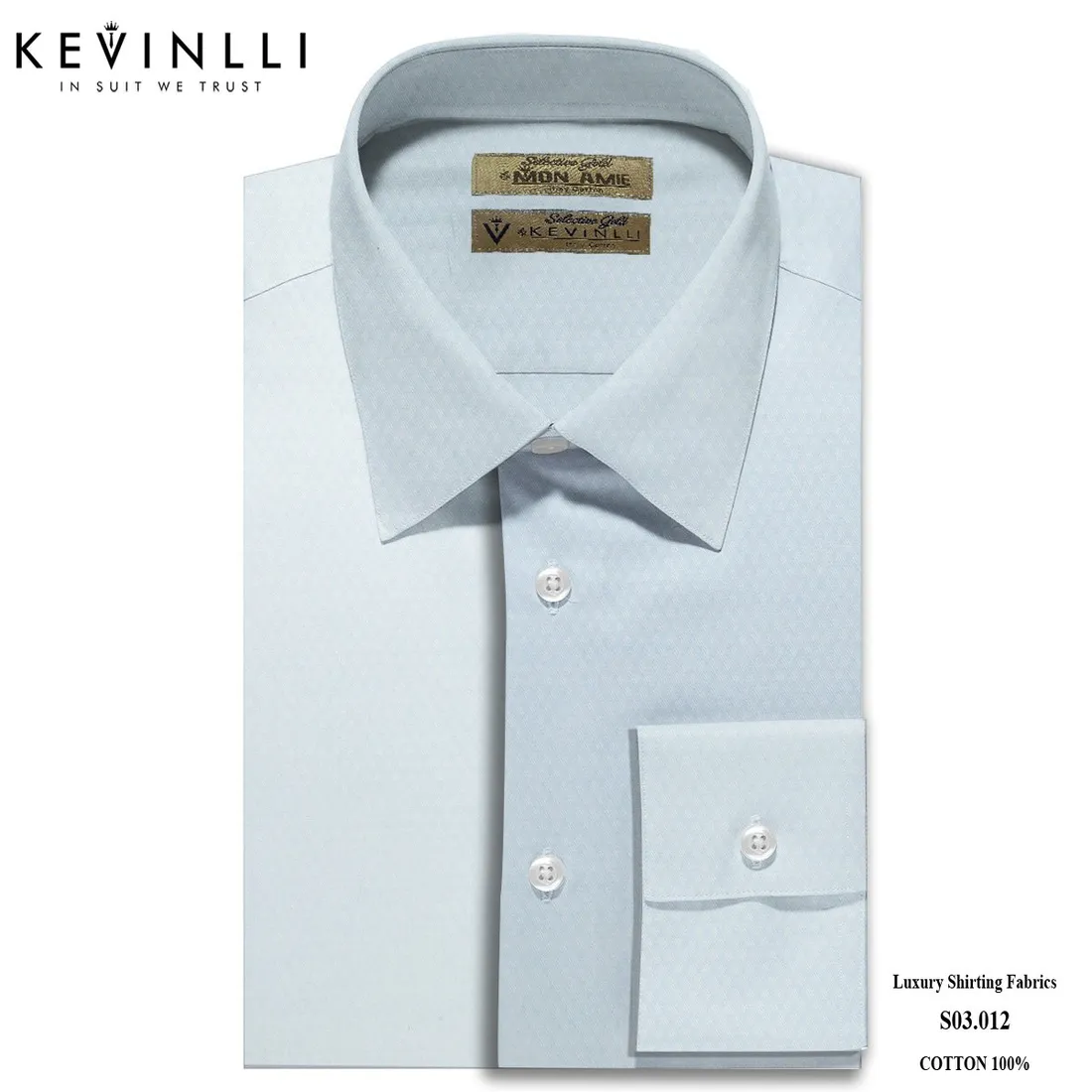Sơ mi nam S03 · 100% cotton — 1/1