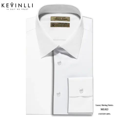 Sơ mi nam S03 · 100% cotton — S03.013