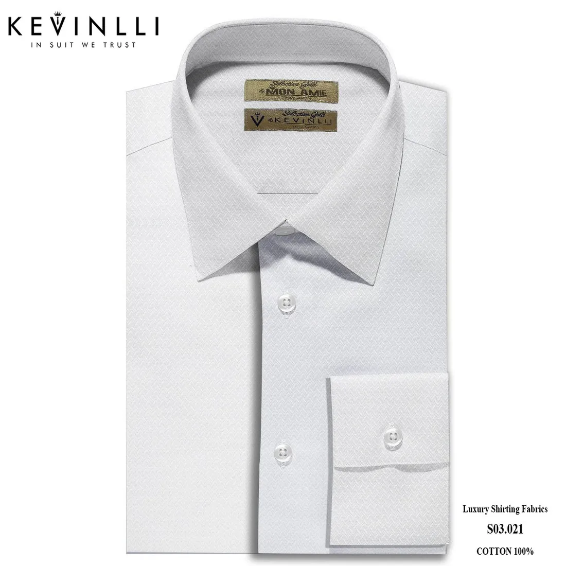 Sơ mi nam S03 · 100% cotton — 1/1