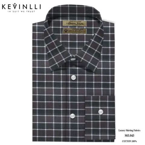 Sơ mi nam S03 · 100% cotton — S03.043