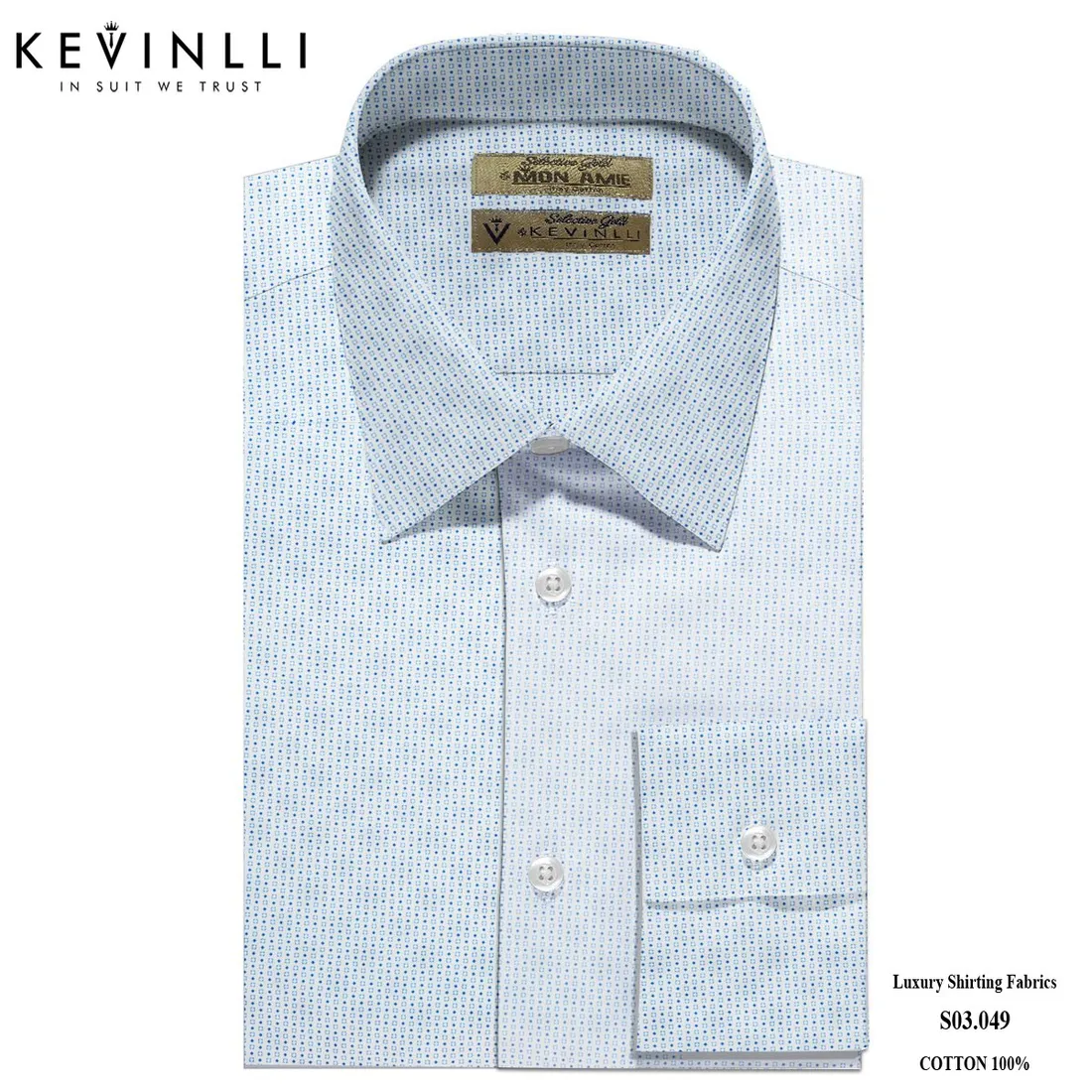 Sơ mi nam S03 · 100% cotton — 1/1