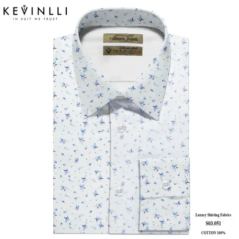 Sơ mi nam S03 · 100% cotton — S03.051