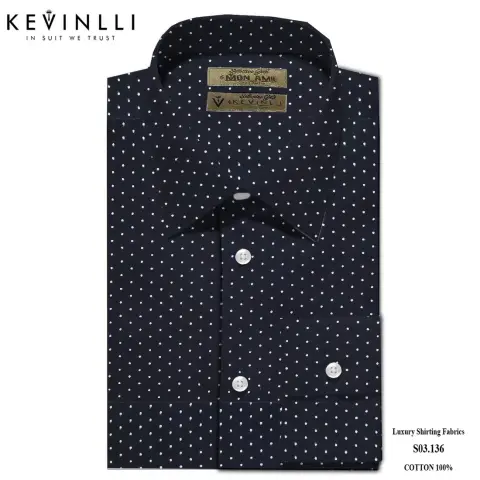 Sơ mi nam S03 · 100% cotton — S03.136
