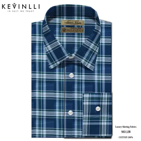 Sơ mi nam S03 · 100% cotton — S03.138