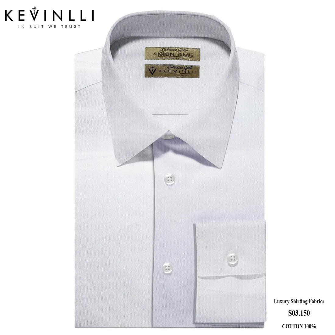 Sơ mi nam S03 · 100% cotton — 1/1