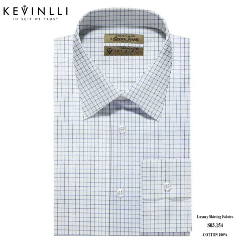 Sơ mi nam S03 · 100% cotton — S03.154