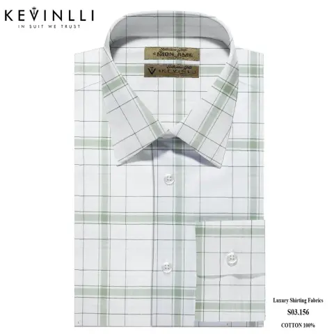 Sơ mi nam S03 · 100% cotton — S03.156