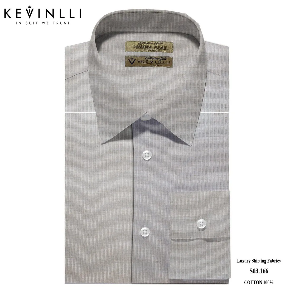 Sơ mi nam S03 · 100% cotton — 1/1