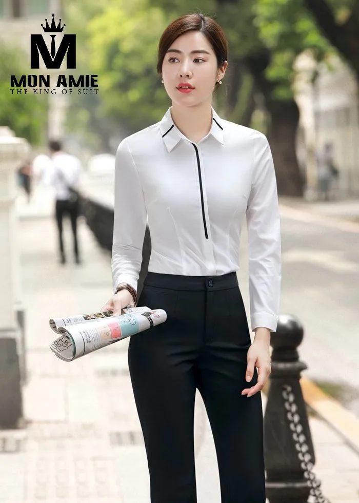 Đồng Phục Áo Sơ Mi Nữ pn1075 — 1/5