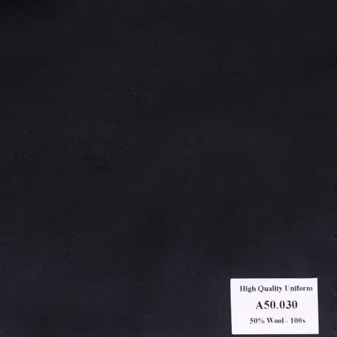 Vải May Đồng Phục Áo Vest Công Sở Màu Xanh Đen A50.030