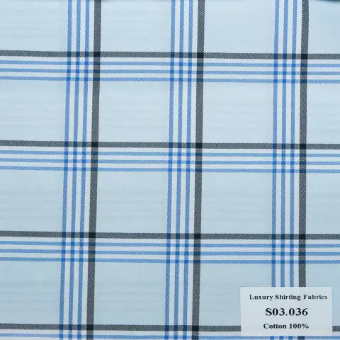 Shirting S03 · 100% cotton S03.036 — S03.036