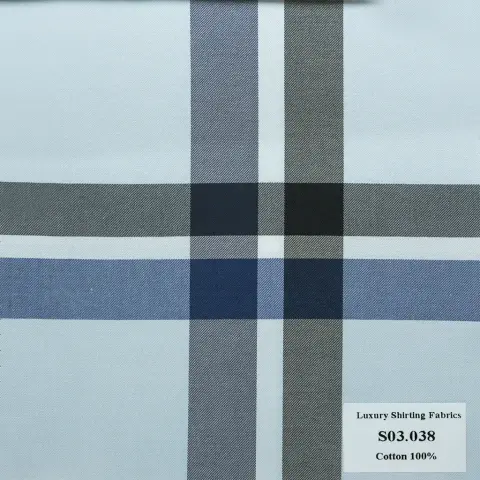 Shirting S03 · 100% cotton S03.038 — S03.038
