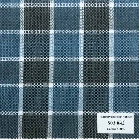 Shirting S03 · 100% cotton S03.042 — S03.042