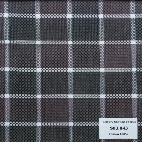 Shirting S03 · 100% cotton S03.043 — S03.043