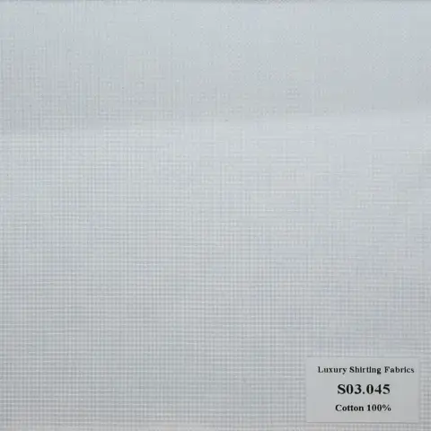 Shirting S03 · 100% cotton S03.045 — S03.045