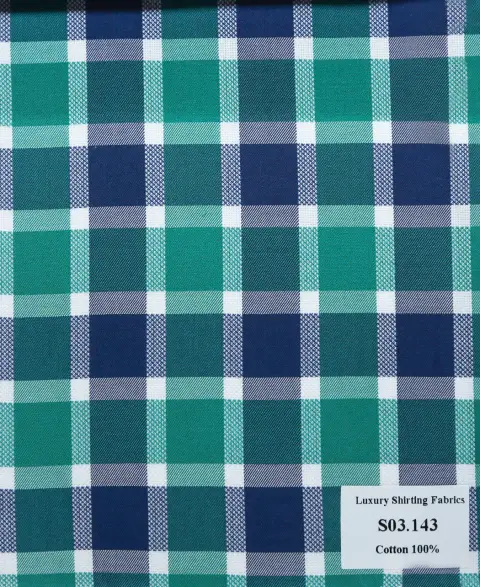 Shirting S03 · 100% cotton S03.143 — S03.143