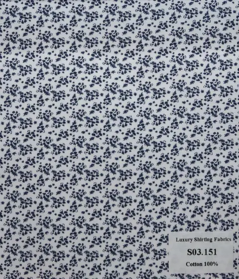 Shirting S03 · 100% cotton S03.151 — S03.151