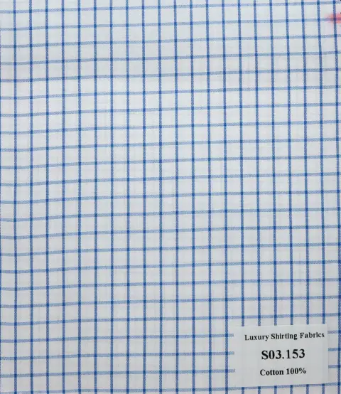 Shirting S03 · 100% cotton S03.153 — S03.153
