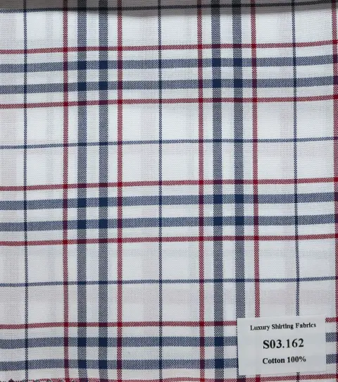 Shirting S03 · 100% cotton S03.162 — S03.162
