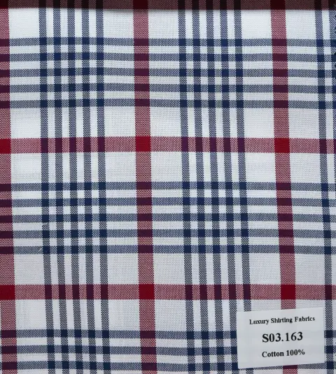 Shirting S03 · 100% cotton S03.163 — S03.163