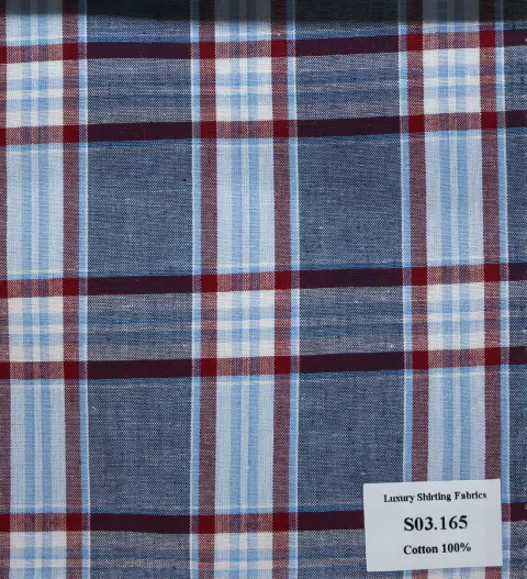 Shirting S03 · 100% cotton S03.165 — S03.165