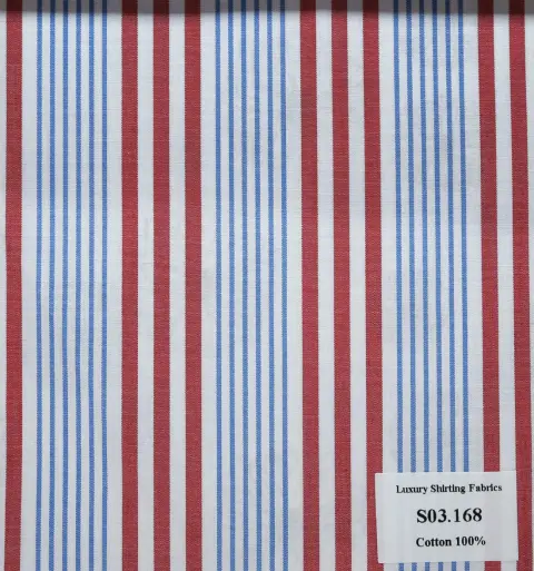 Shirting S03 · 100% cotton S03.168 — S03.168