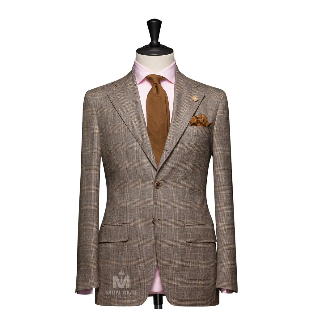 Vest đồng phục caro nâu · 18 — 1/3