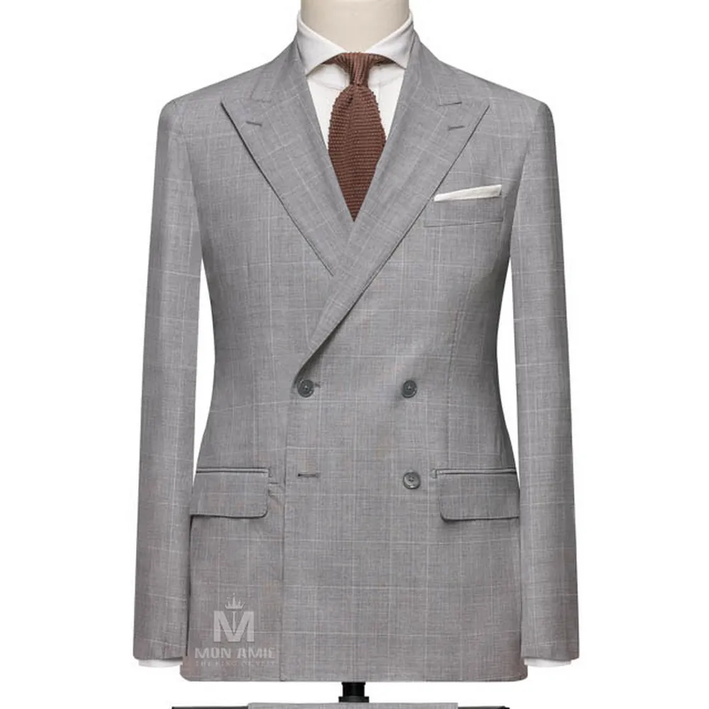 Vest đồng phục caro xám · 28 — 1/3