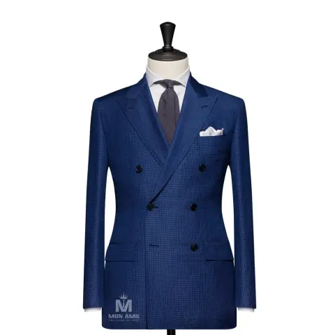 Vest đồng phục caro xanh — 789070