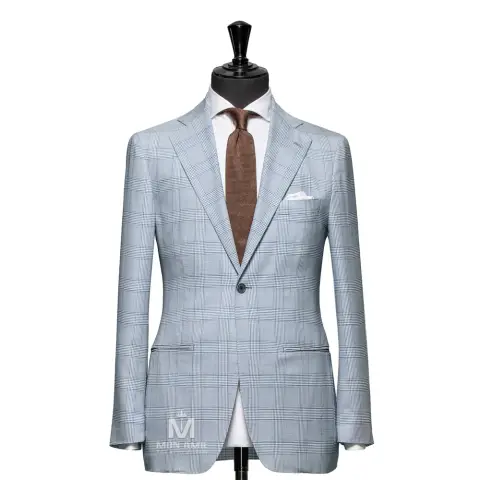 Vest đồng phục caro xanh — 789085
