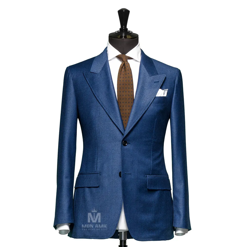 Vest đồng phục caro xanh — 1/3