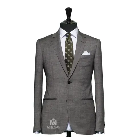 Vest đồng phục chấm bi xám — 624775