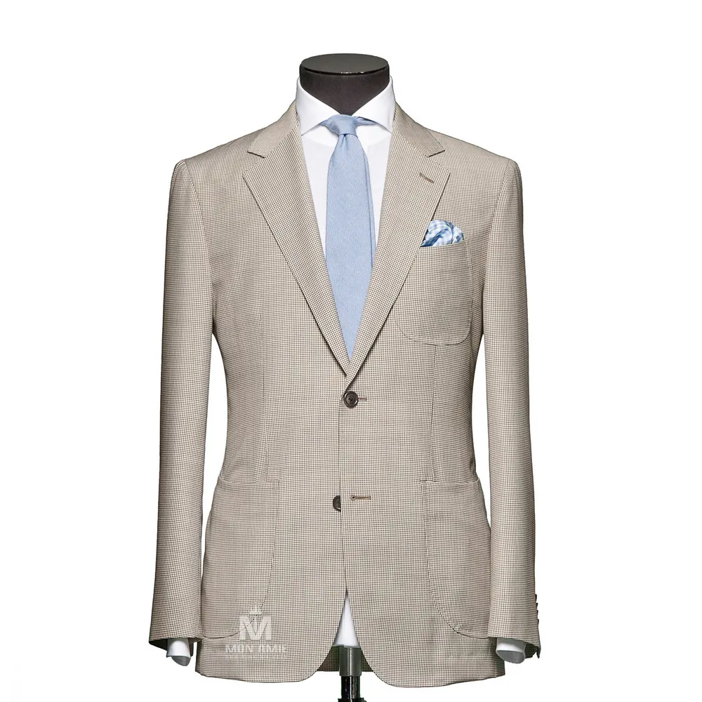 Vest đồng phục chấm bi xám — 1/3