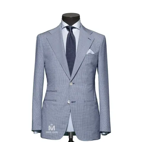Vest đồng phục chấm bi xanh — 624779