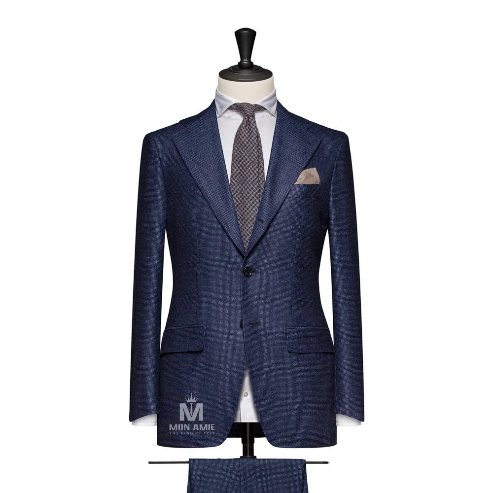 Vest đồng phục chấm bi xanh — 1/2