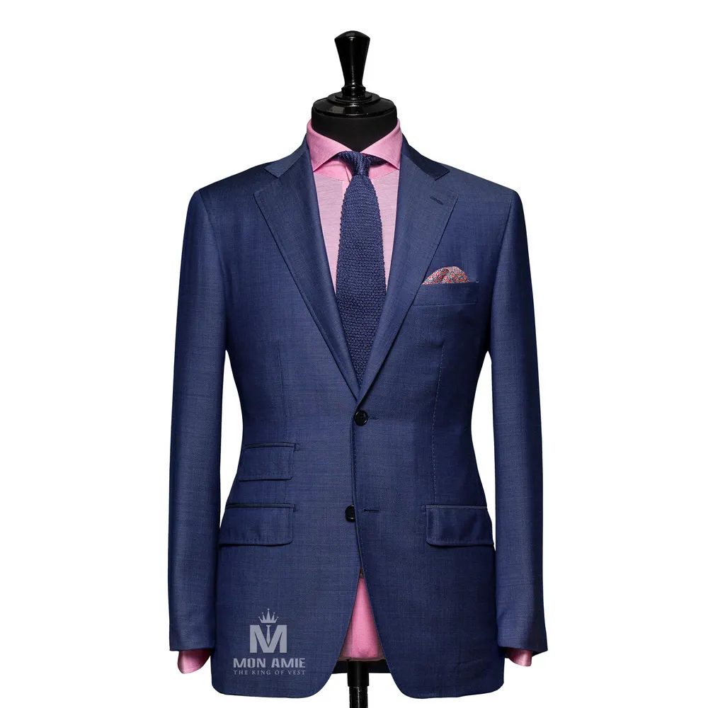 Vest đồng phục chấm bi xanh — 1/3