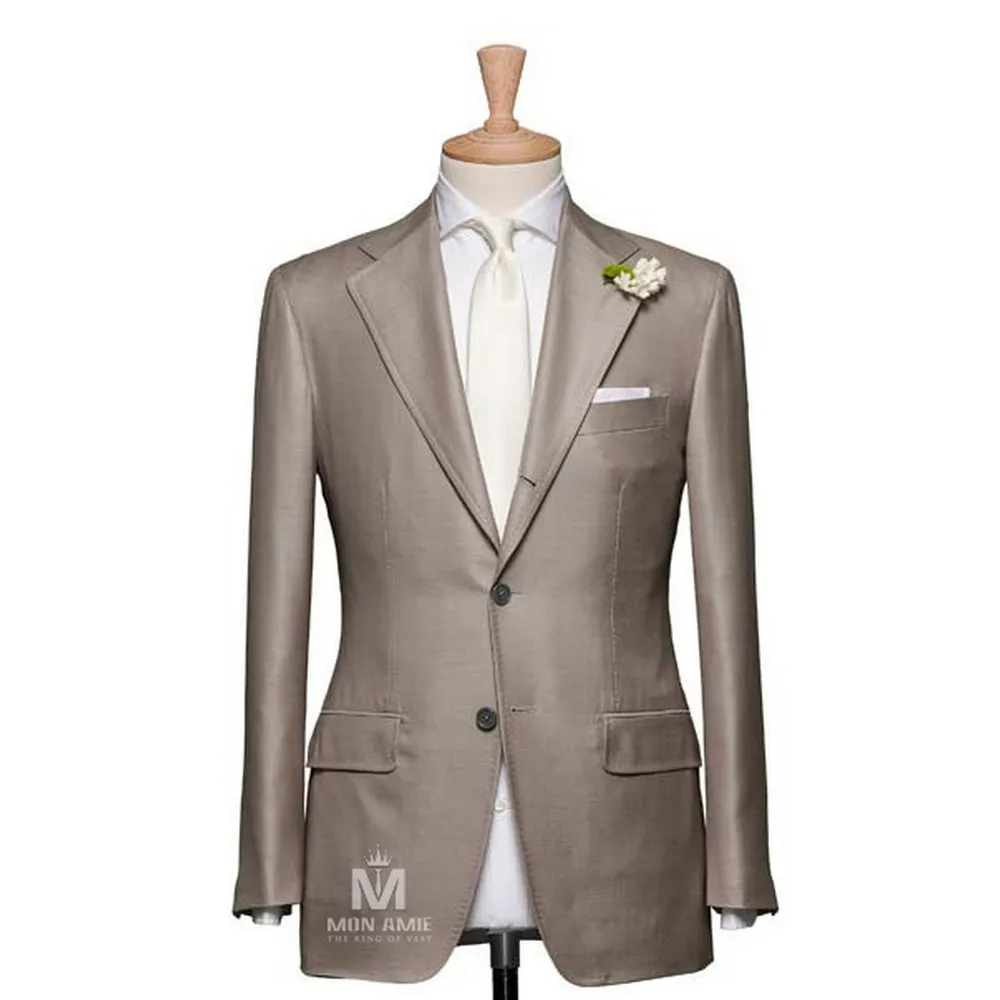 Vest đồng phục kem trơn — 1/3