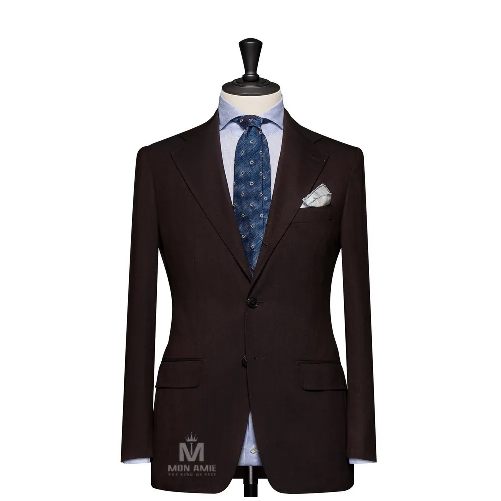 Vest đồng phục nâu trơn · 21 — 1/3