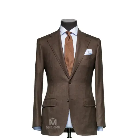 Vest đồng phục nâu trơn · 24