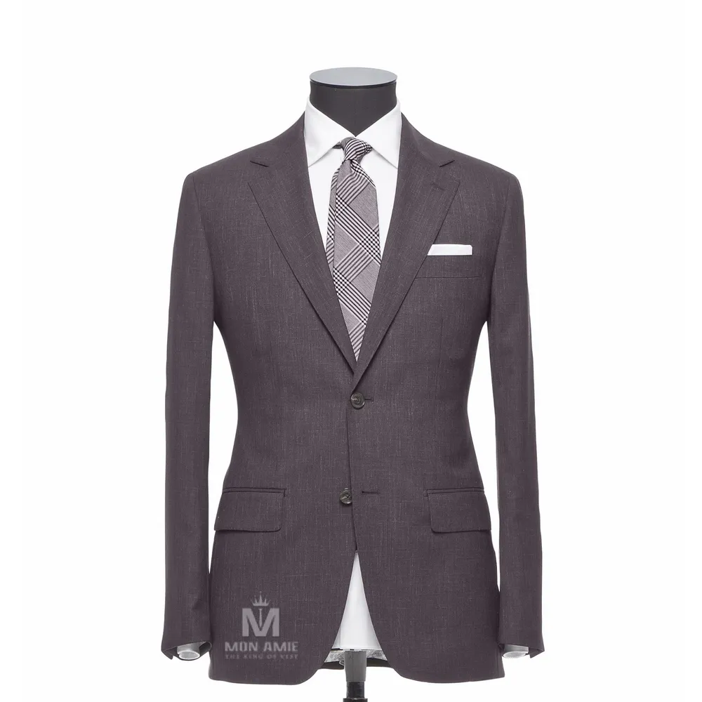 Vest đồng phục nâu trơn — 1/3