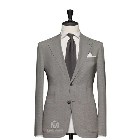 Vest đồng phục nâu trơn — 25006-1