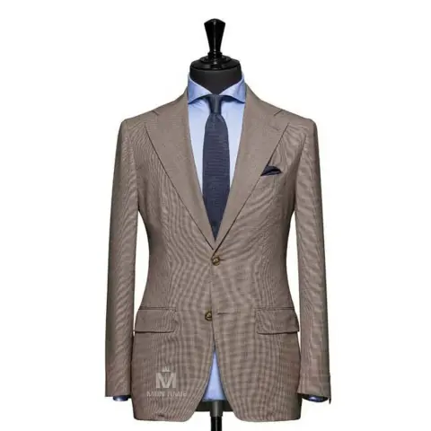 Vest đồng phục nâu trơn — 624778