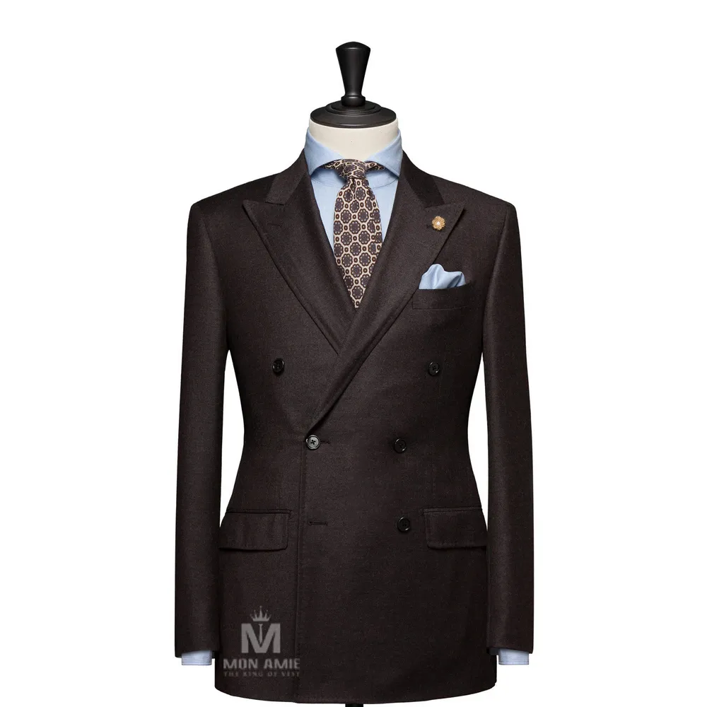 Vest đồng phục nâu trơn — 1/3