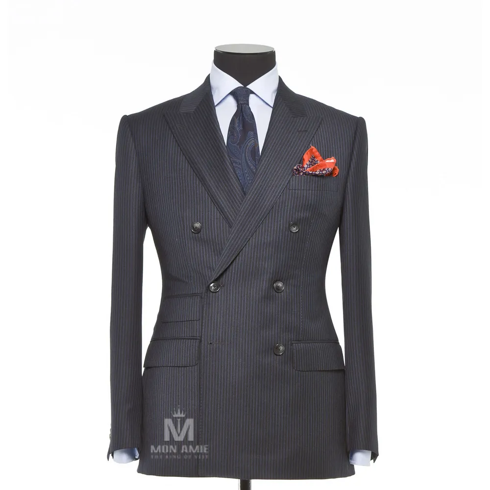 Vest đồng phục sọc đen · 04 — 1/3