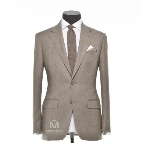 Vest đồng phục sọc nâu · 02
